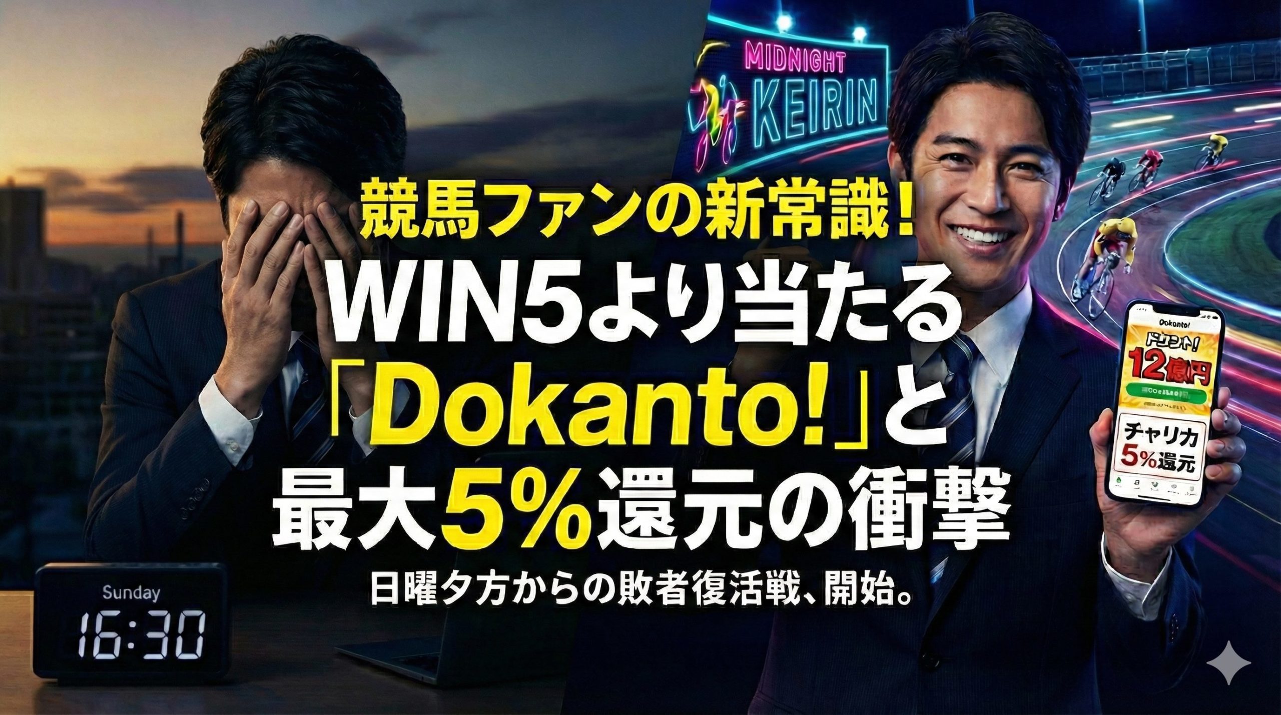 WIN5より当たるDokanto!と最大5%還元の衝撃