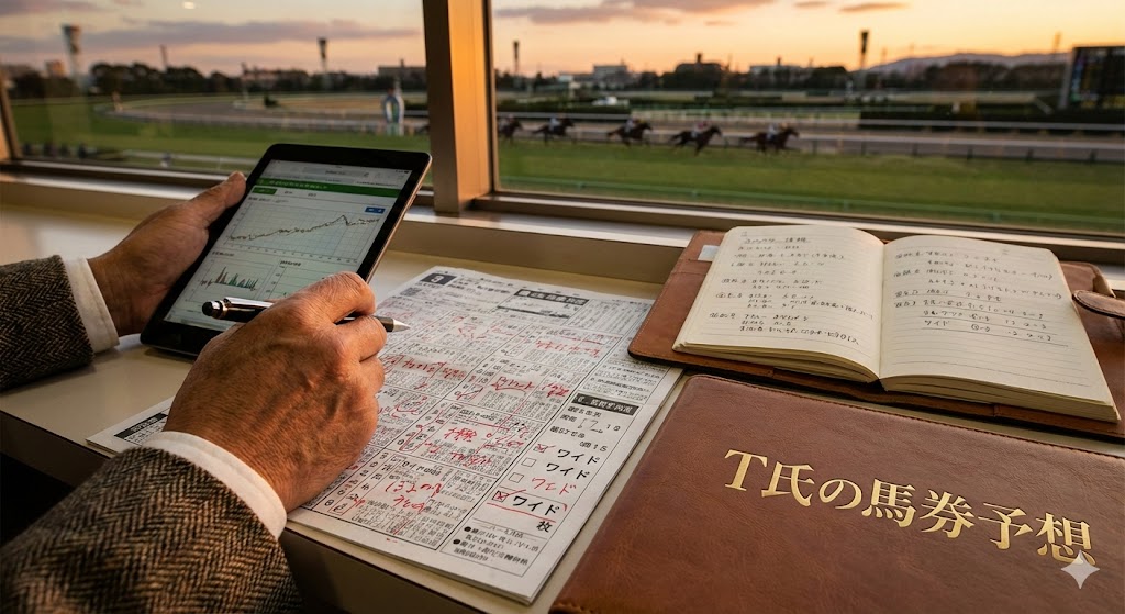 T氏の馬券予想・ワイド1点勝負
